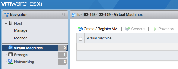 Create or Register a VM