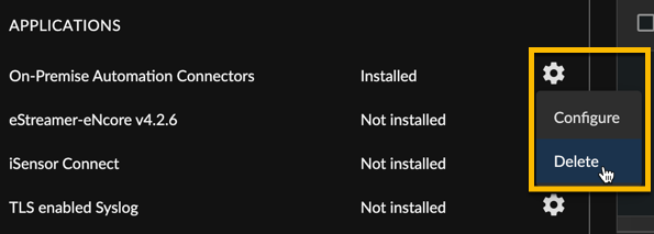 Deleting On-Premise Automation Connector Permissions